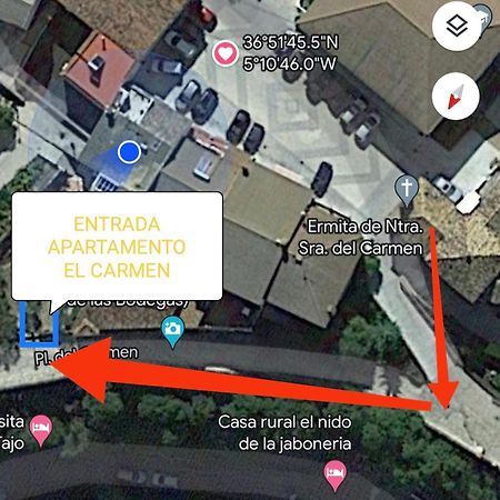 Apartamento El Carmen Setenil De Las Bodegas Eksteriør bilde